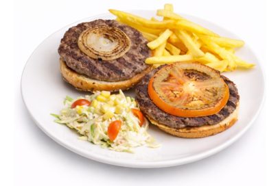 Burger plate