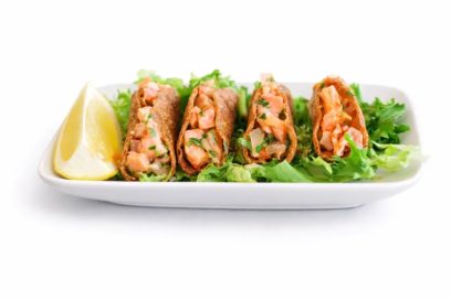 Salmon Tacos
