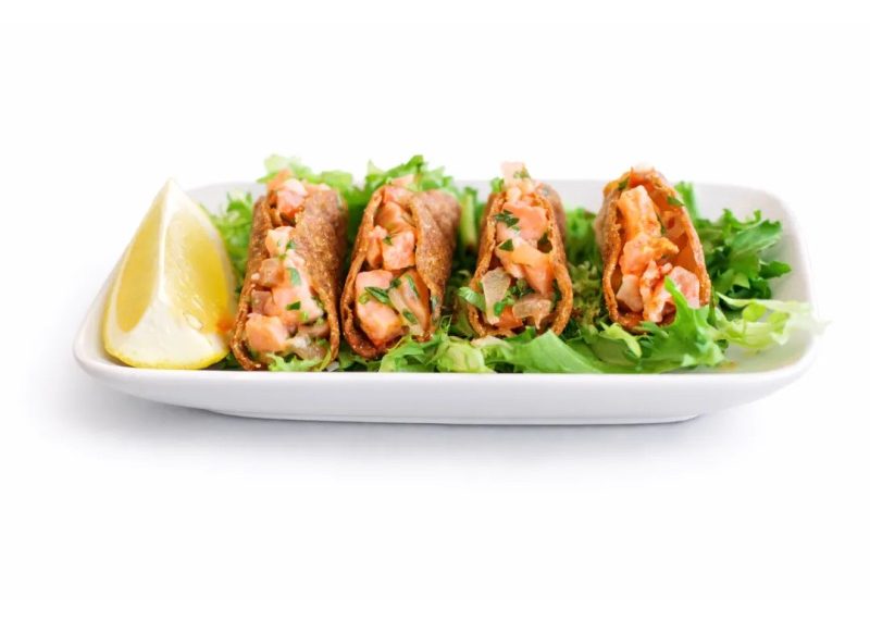 Salmon Tacos