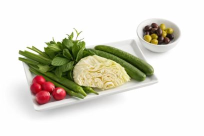 Vegetable plate