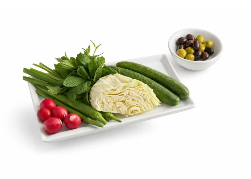 Vegetable plate