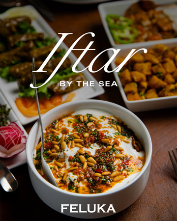 Feluka iftar menu